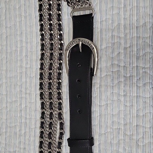 Harley Davidson Leather & Chain Belt - Picture 8 of 9